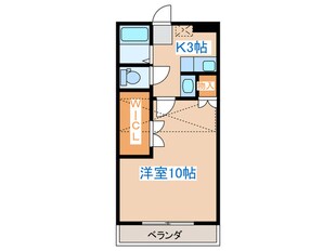 メゾンプラネットＢの物件間取画像